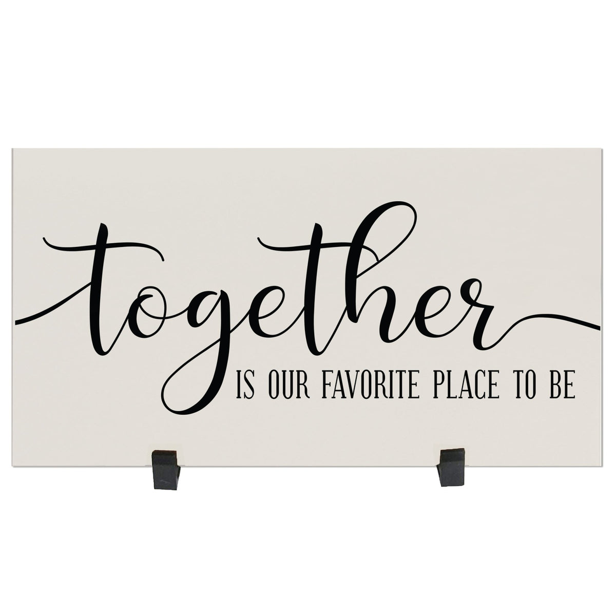 Home and Family Plaques Wall Home Decor - Together - LifeSong Milestones
