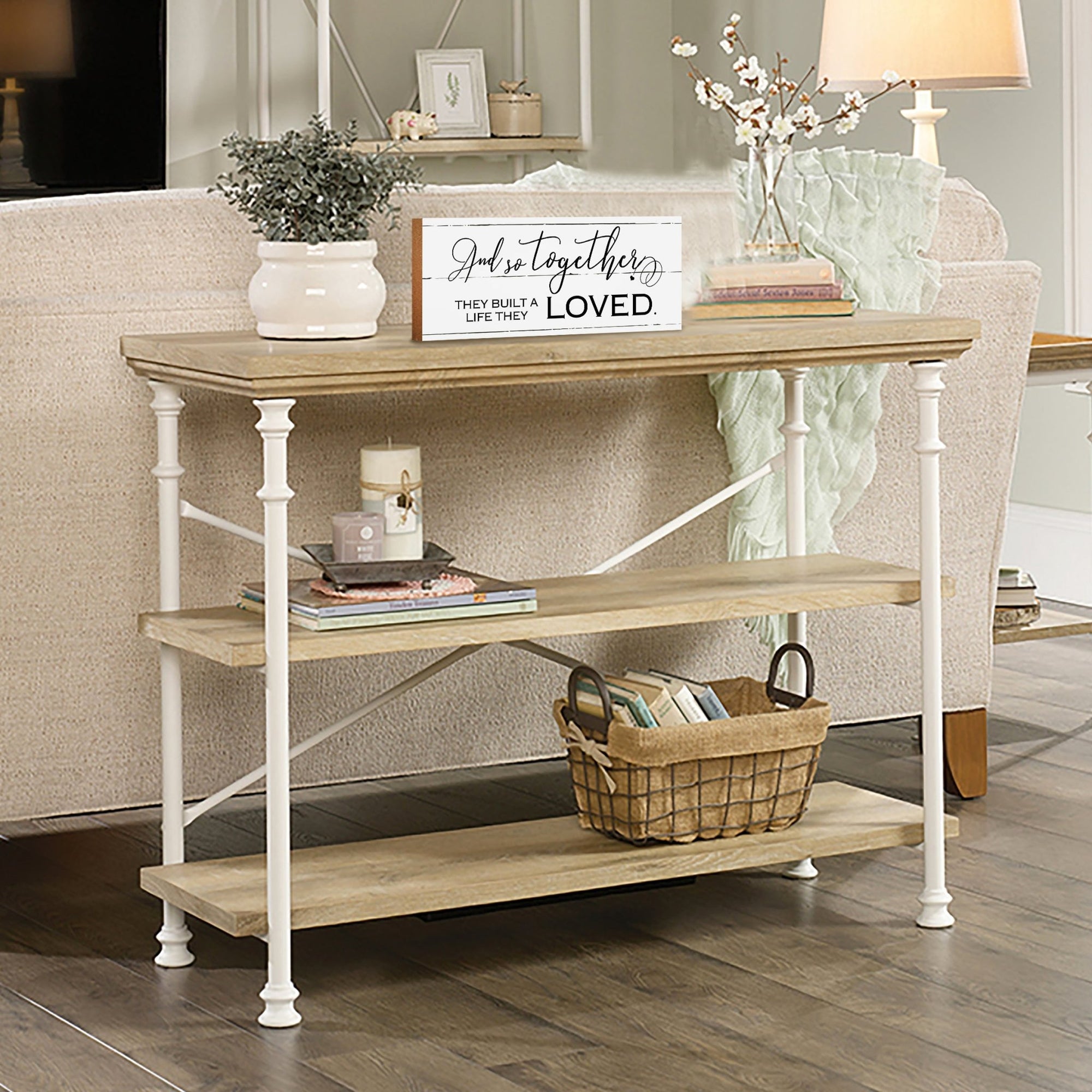 Home And Family Tabletop, Countertop, And Shelf Décor And Gift Ideas - And So together - LifeSong Milestones