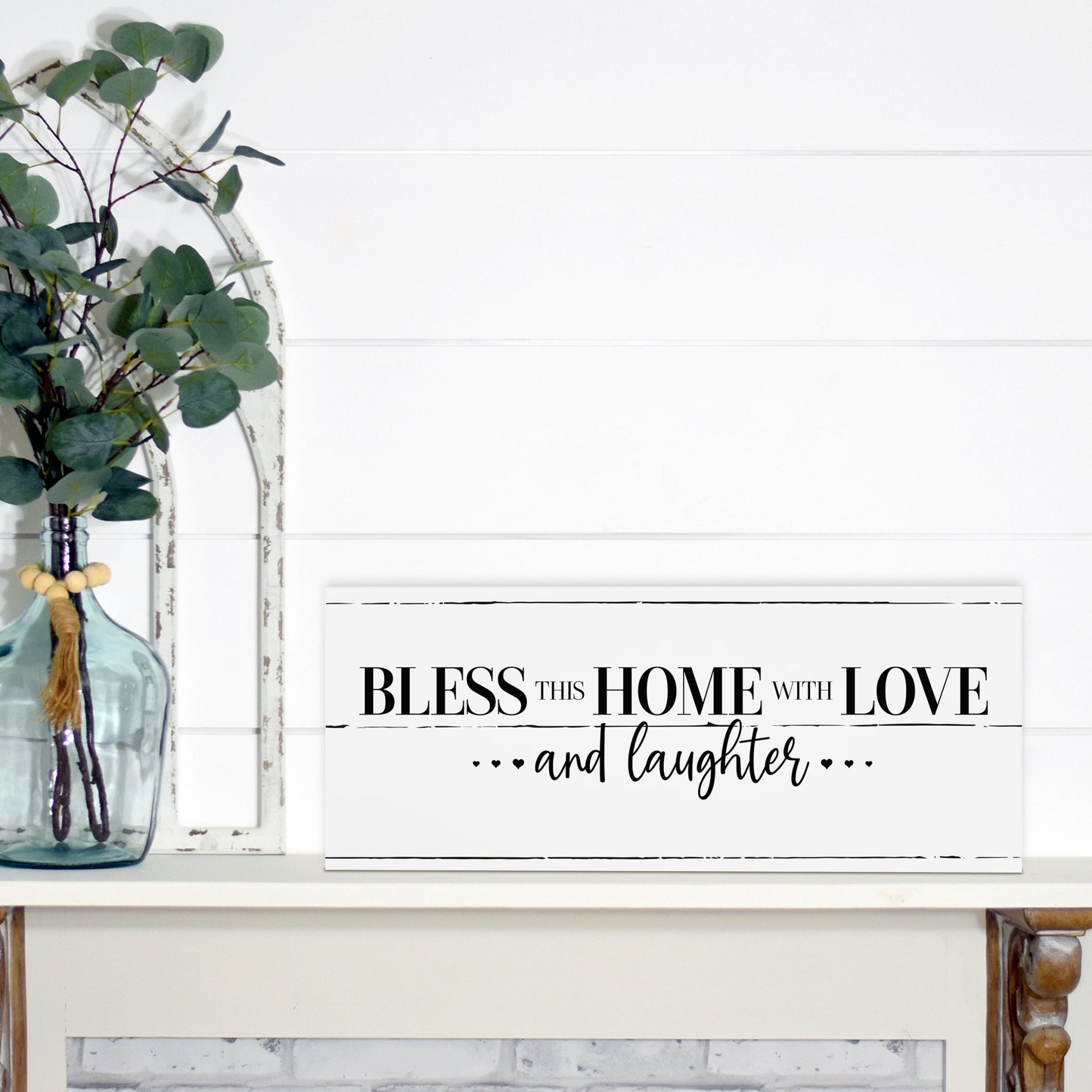 Home And Family Tabletop, Countertop, And Shelf Décor And Gift Ideas - Bless This Home - LifeSong Milestones