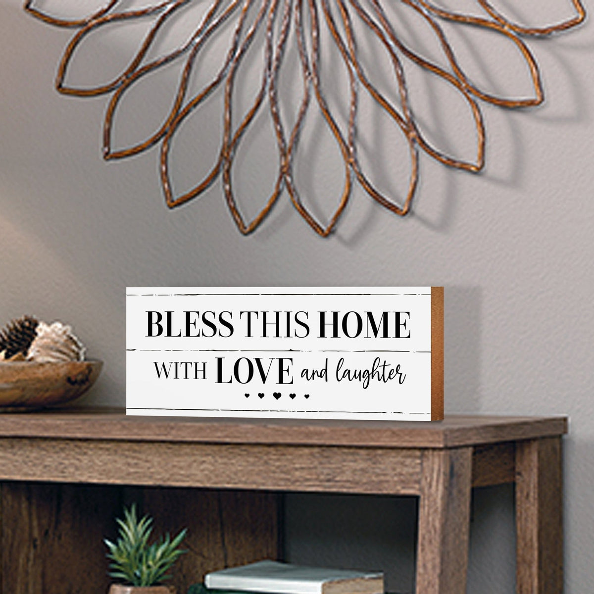 Home And Family Tabletop, Countertop, And Shelf Décor And Gift Ideas - Bless This Home - LifeSong Milestones