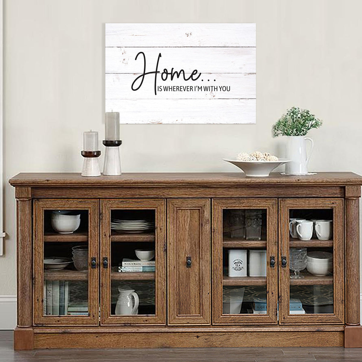 Home and Kitchen - Every Love Story is Beautiful Inspirational Canvas Wall Art Framed Modern Wall Decor Decorative Accents For Walls Ready to Hang for Home Living Room Bedroom Entryway Kitchen Office 24”x16” - LifeSong Milestones
