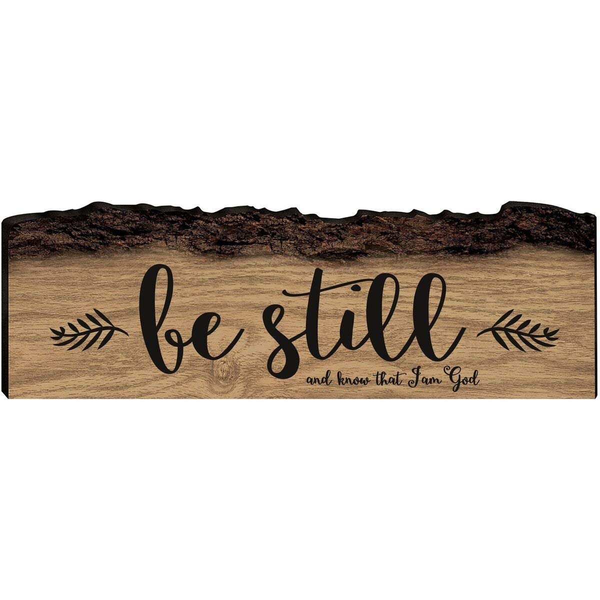Home Decor Bark Wall Plaques - Uplifting - LifeSong Milestones