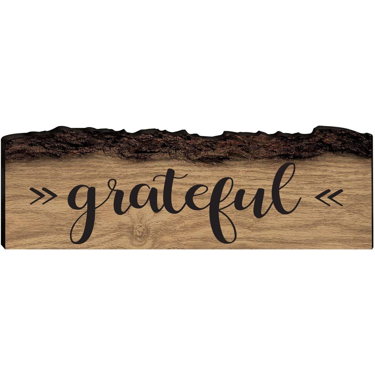 Home Decor Bark Wall Plaques - Uplifting - LifeSong Milestones