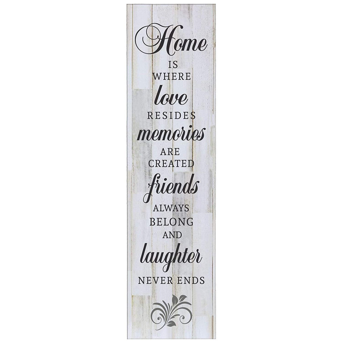 Home Is Where Love Resides Decorative Wall Art Sign - LifeSong Milestones