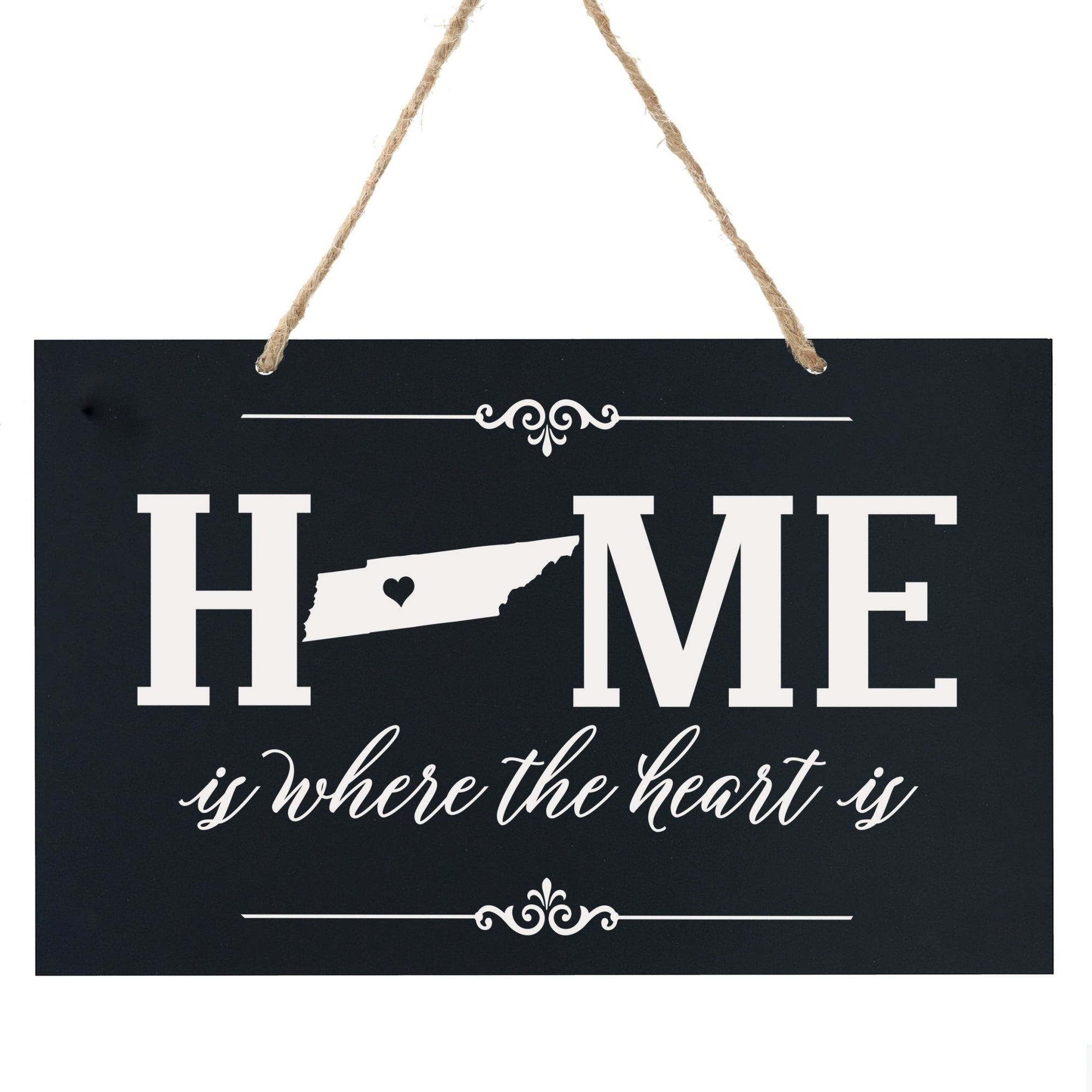 Home State Wall Hanging Rope Sign - Tennessee - LifeSong Milestones