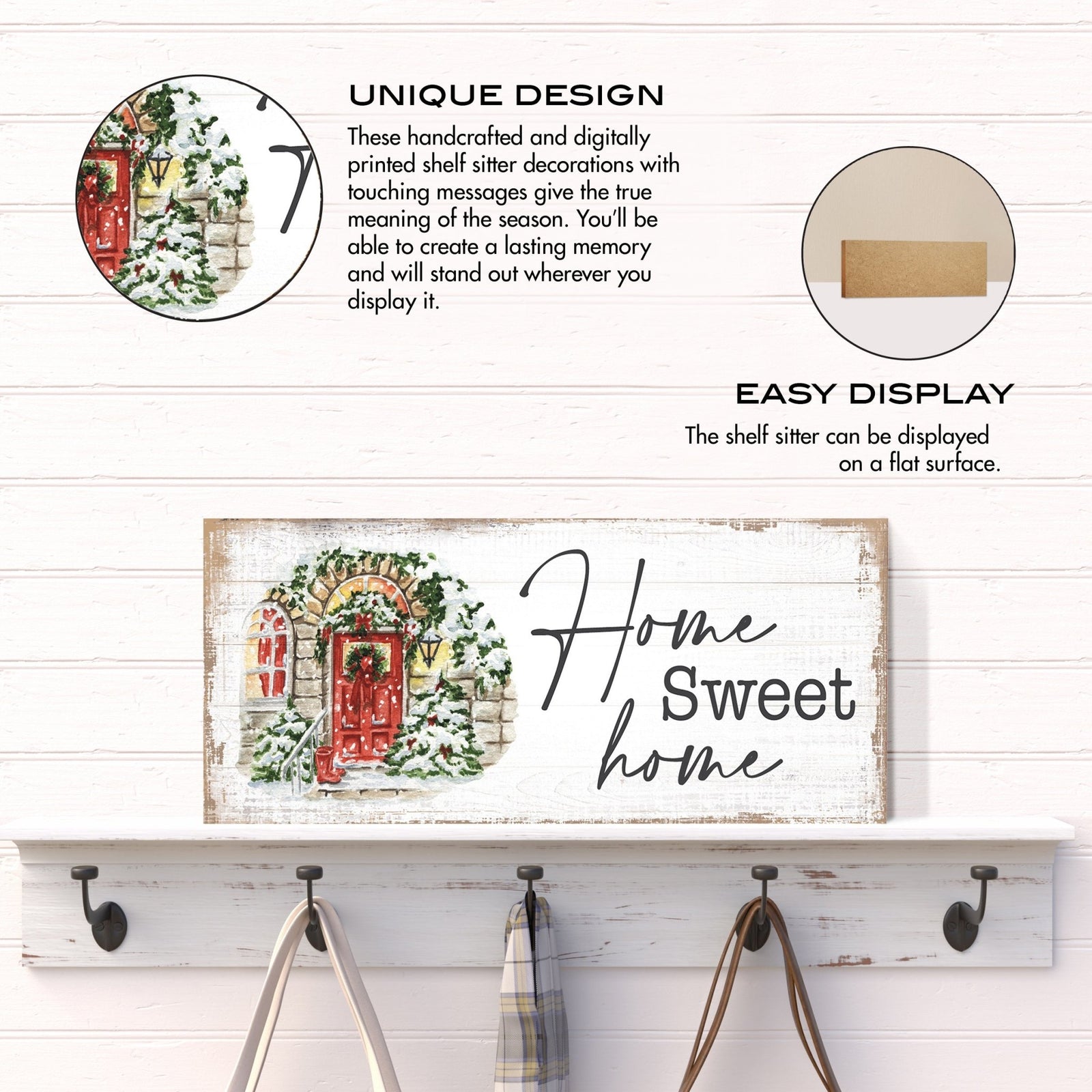 Home Sweet Home | Tabletop Christmas Decoration 10x4 - LifeSong Milestones