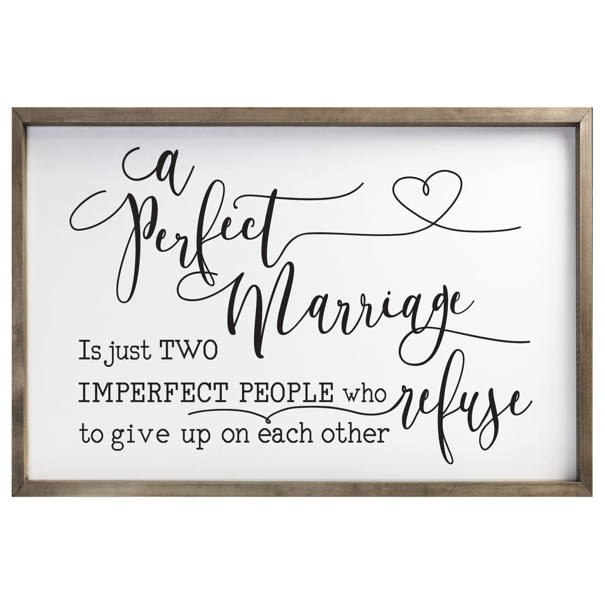 Home Wall Decor Shadow Box For New Couple - Marriage - LifeSong Milestones