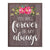 Housewarming Family Wall Hanging Plaque Gift - Forever Be My Always - LifeSong Milestones