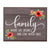 Housewarming Family Wall Hanging Plaque - Love Never Ends - LifeSong Milestones