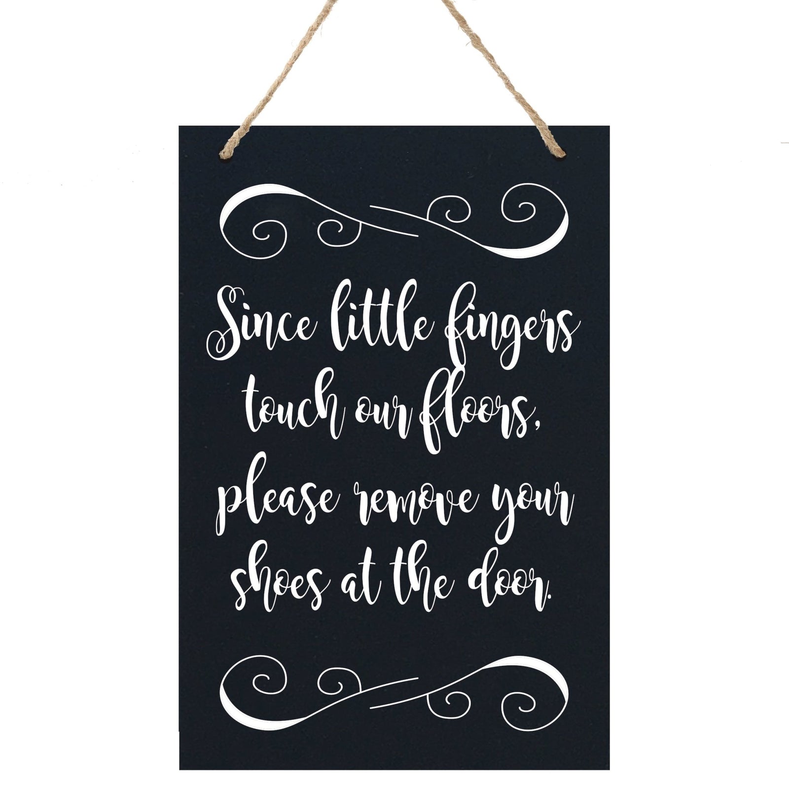 Housewarming Wall Hanging Sign Gift - Little Fingers - LifeSong Milestones