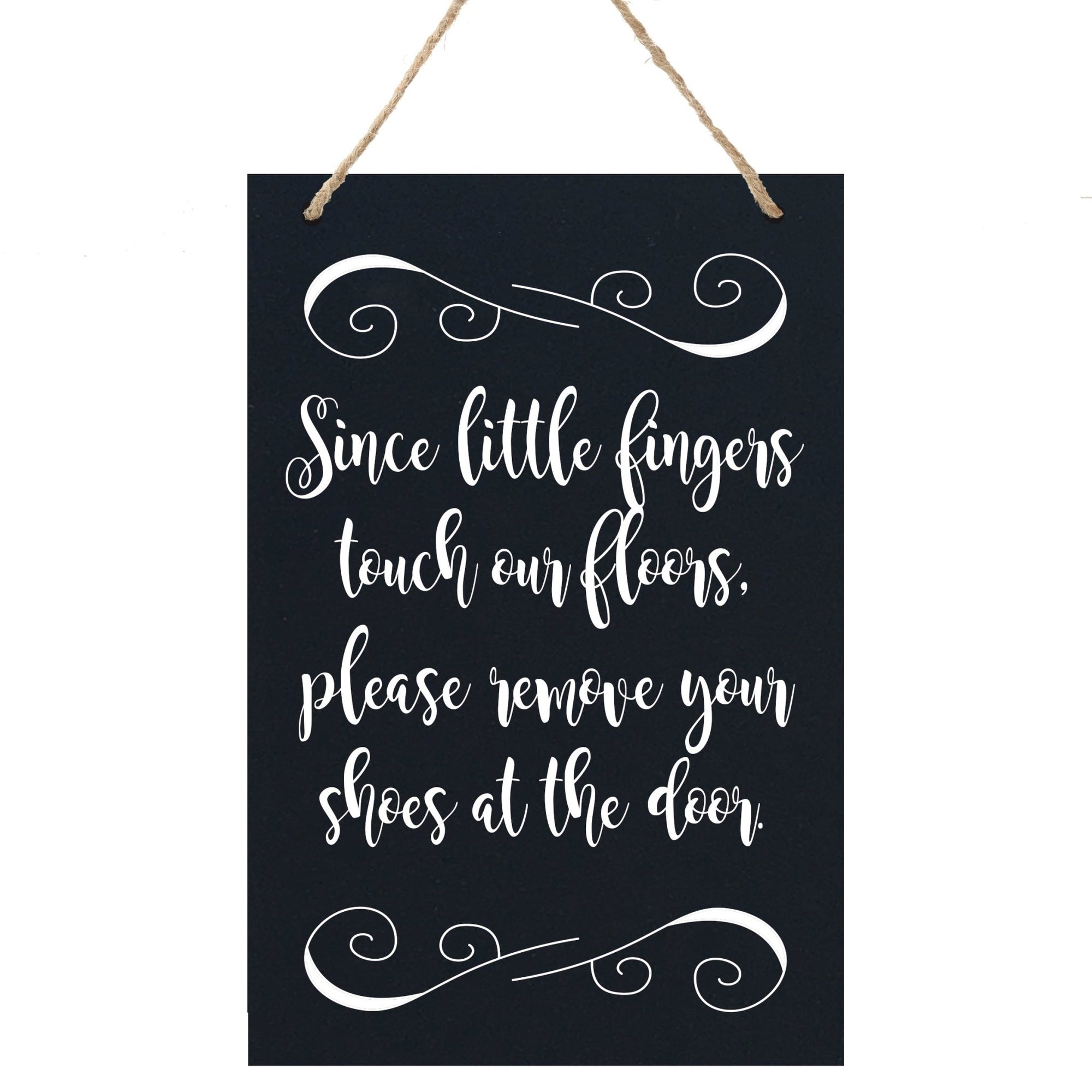 Housewarming Wall Hanging Sign Gift - Little Fingers - LifeSong Milestones