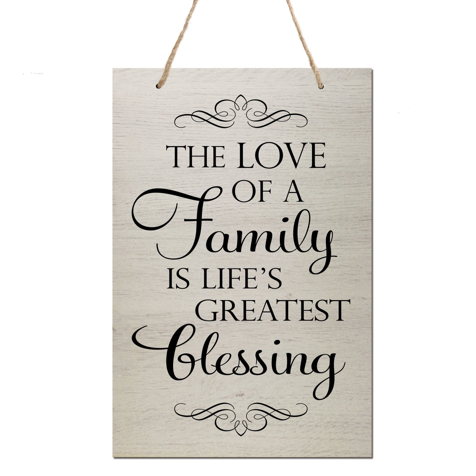 Housewarming Wall Hanging Sign Gift - The Love - LifeSong Milestones