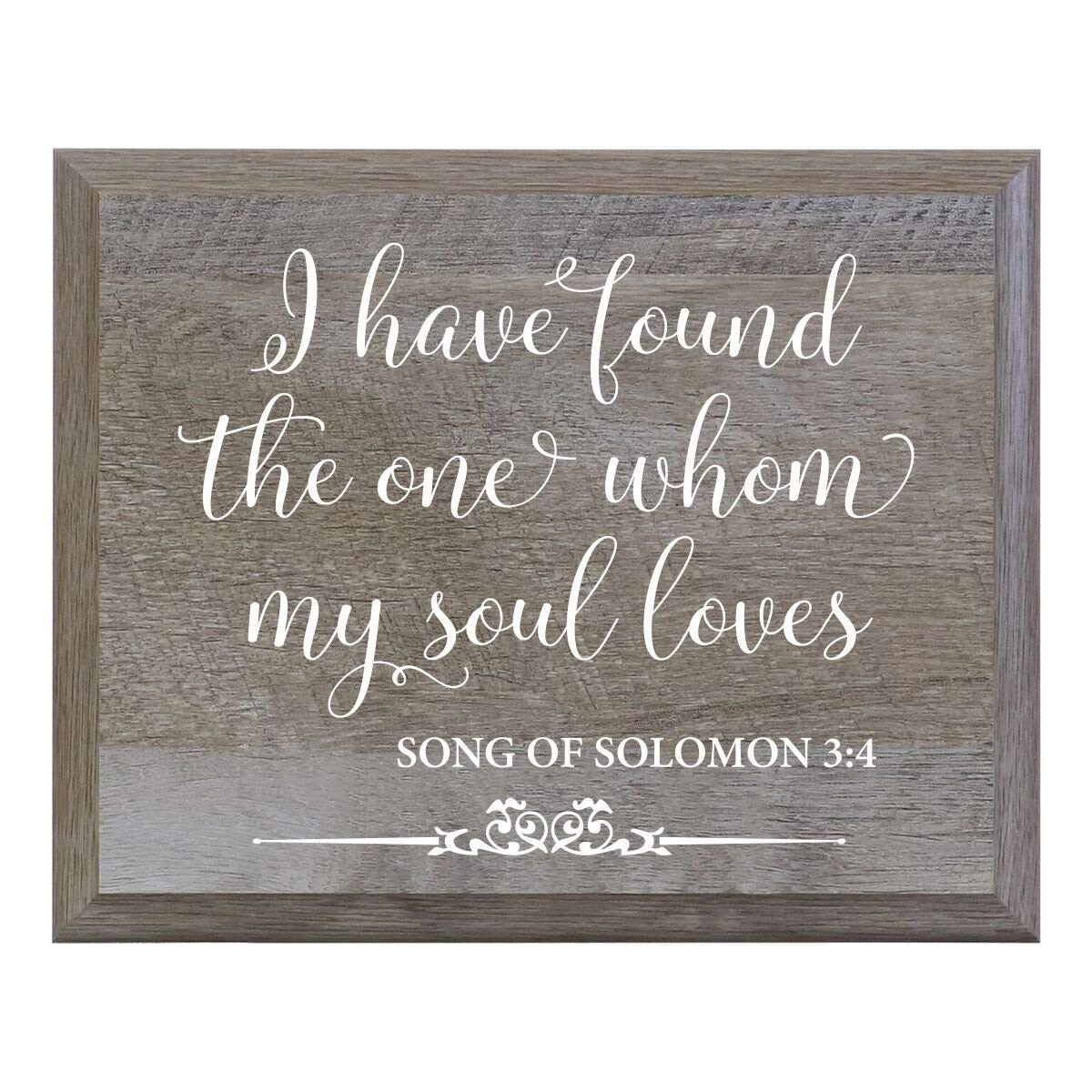 &quot;I Have Found&quot; Decorative Wedding Signs for Ceremony and Reception - LifeSong Milestones