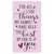 Inspirational Children Plaques Sign Decor - For All The Things - LifeSong Milestones