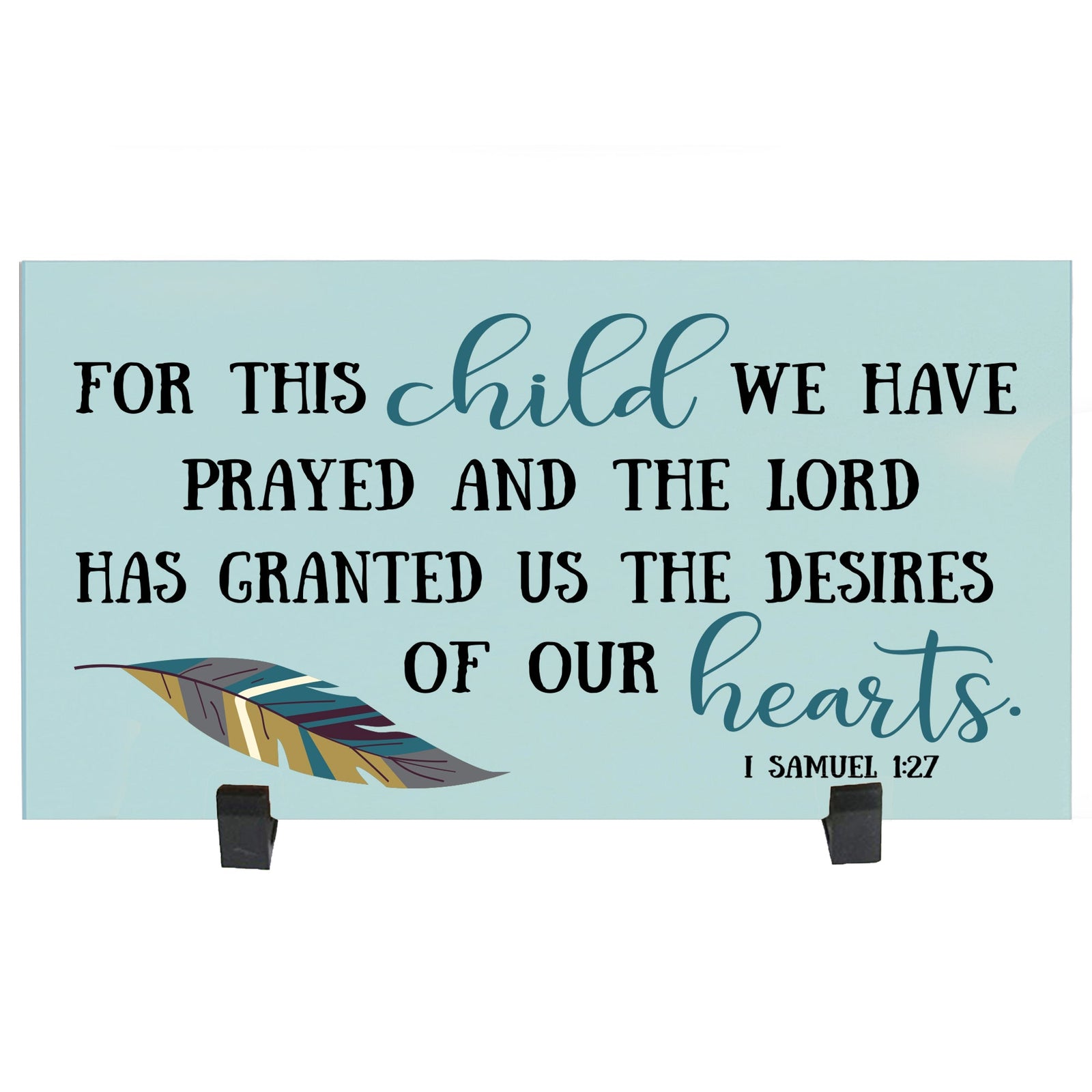 Inspirational Children Plaques Sign Decor - For This Child - LifeSong Milestones