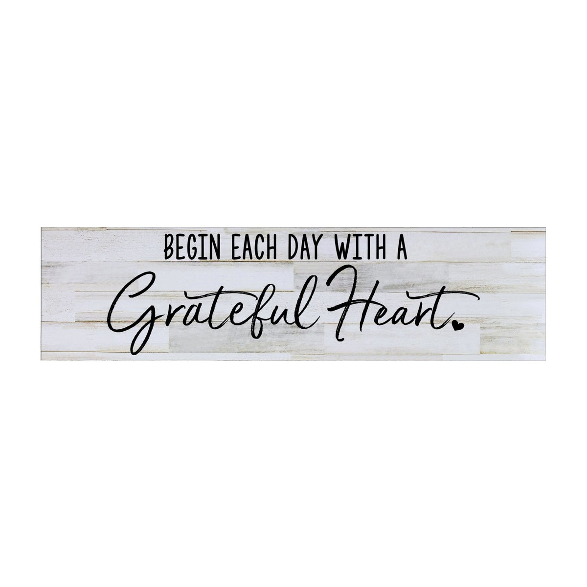 Inspirational Everyday Home and Family Wooden Wall Art Hanging Plaque 10 x 40 – Each Day With A - LifeSong Milestones