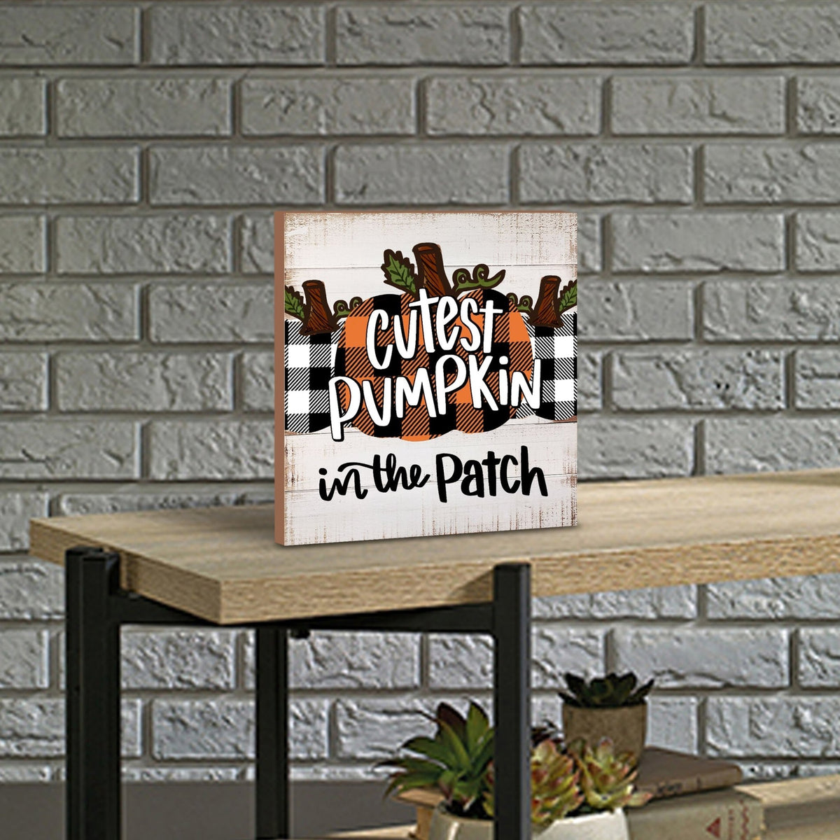 Inspirational Fall Themed Unique Shelf Décor and Tabletop Signs - LifeSong Milestones