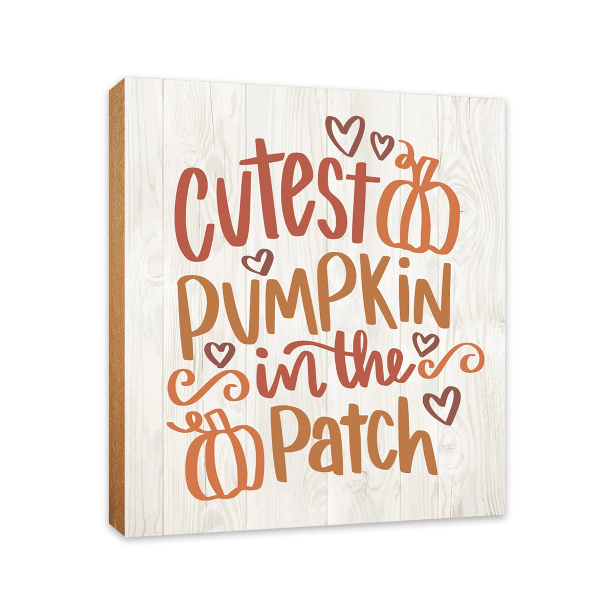 Inspirational Fall Themed Unique Shelf Décor and Tabletop Signs - LifeSong Milestones