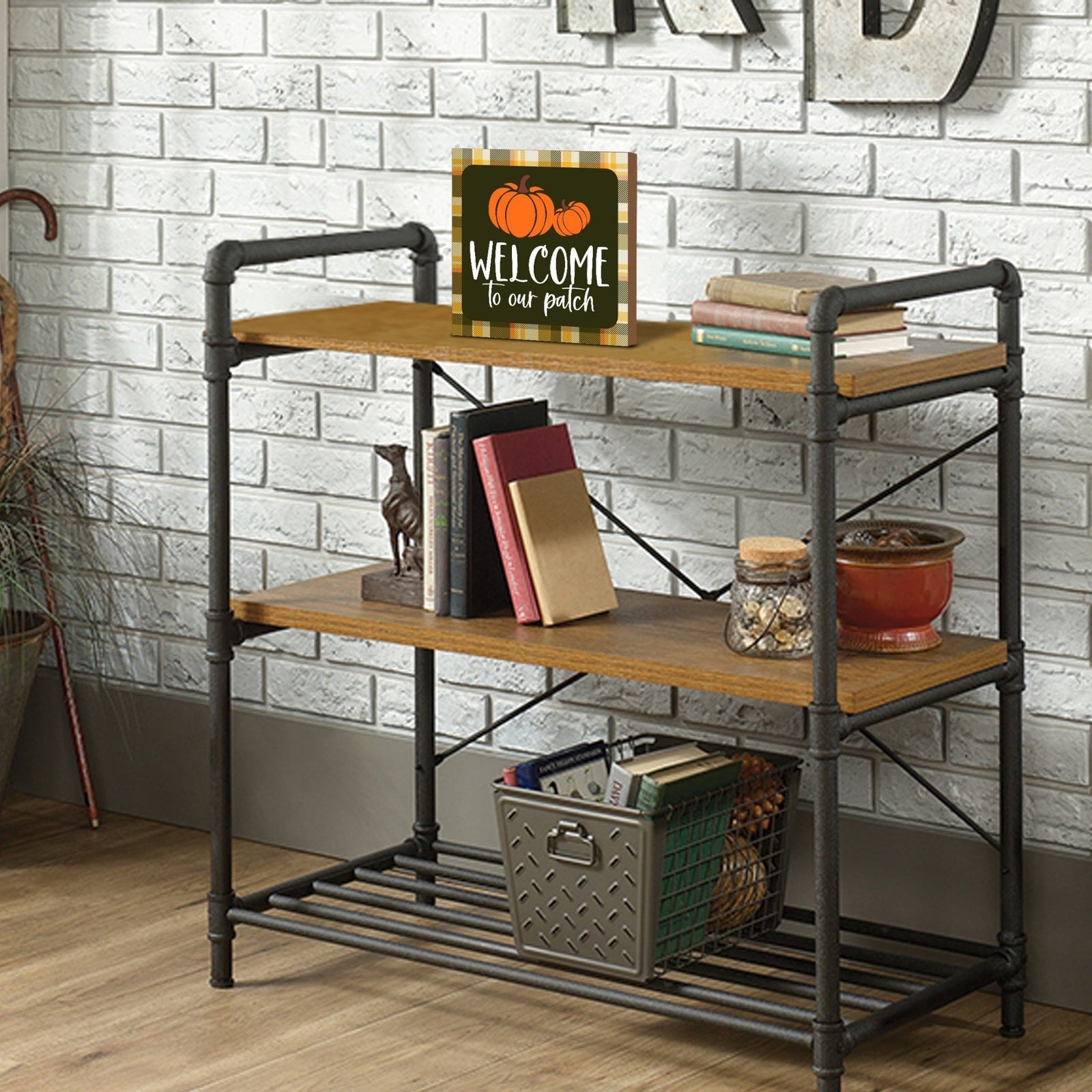 Inspirational Fall Themed Unique Shelf Décor and Tabletop Signs - LifeSong Milestones