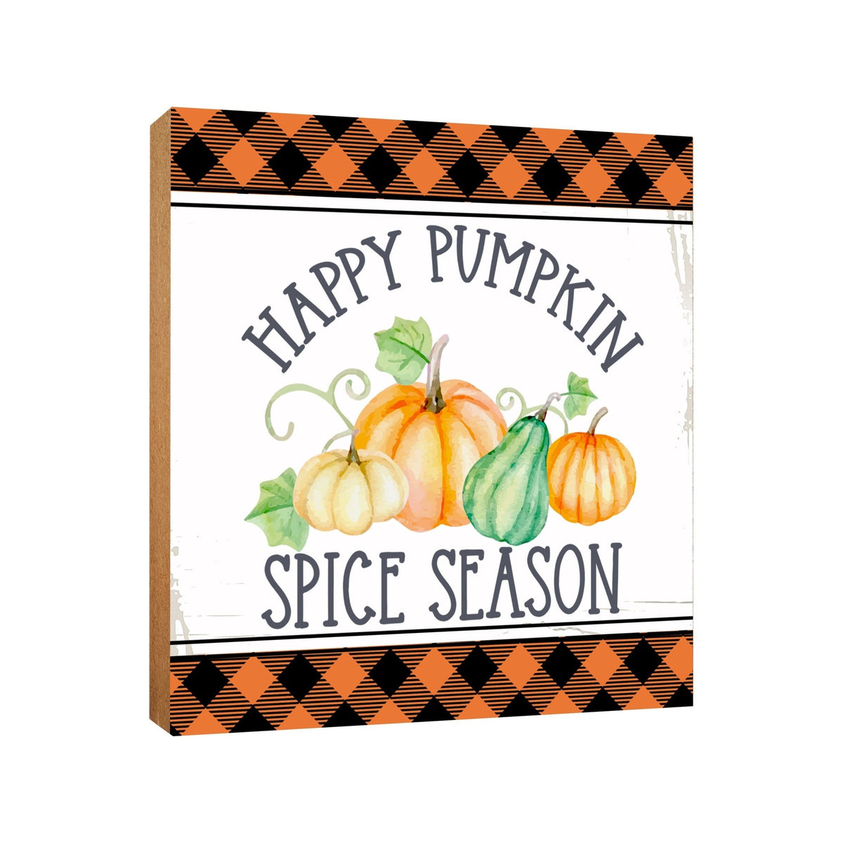 Inspirational Fall Themed Unique Shelf Décor and Tabletop Signs - LifeSong Milestones