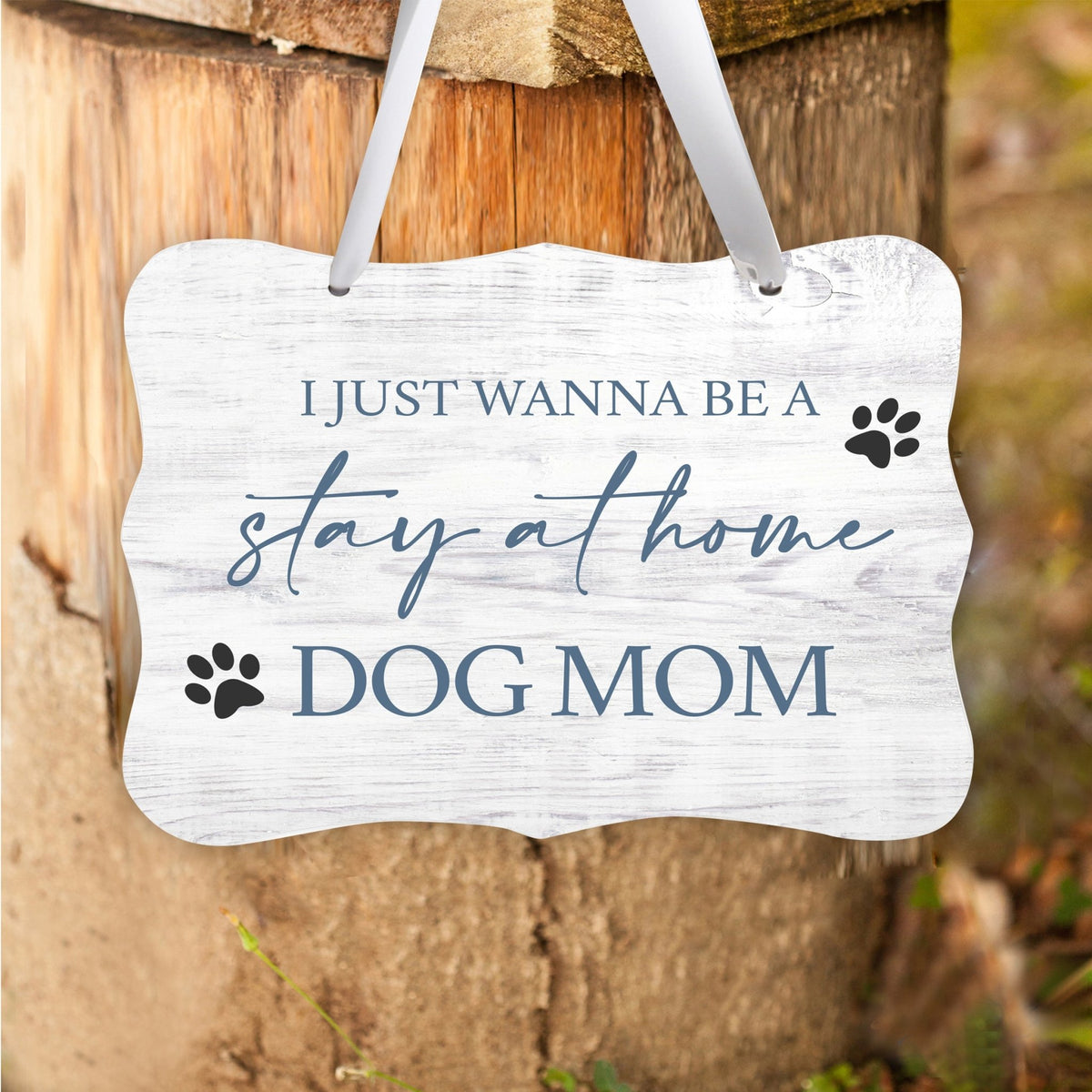 Inspirational Hanging Ribbon Wall Sign for Pet - LifeSong Milestones