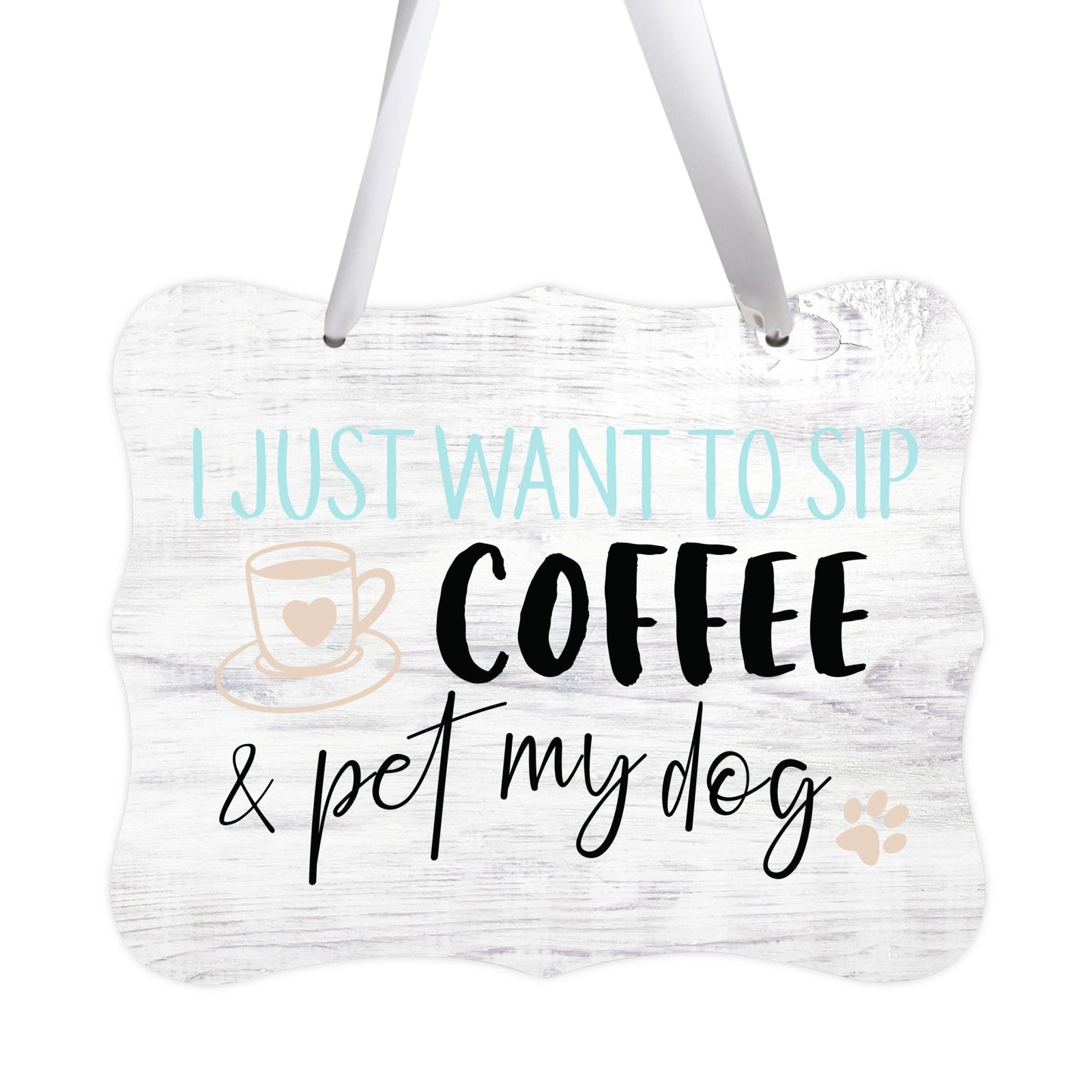 Inspirational Hanging Ribbon Wall Sign for Pet - LifeSong Milestones