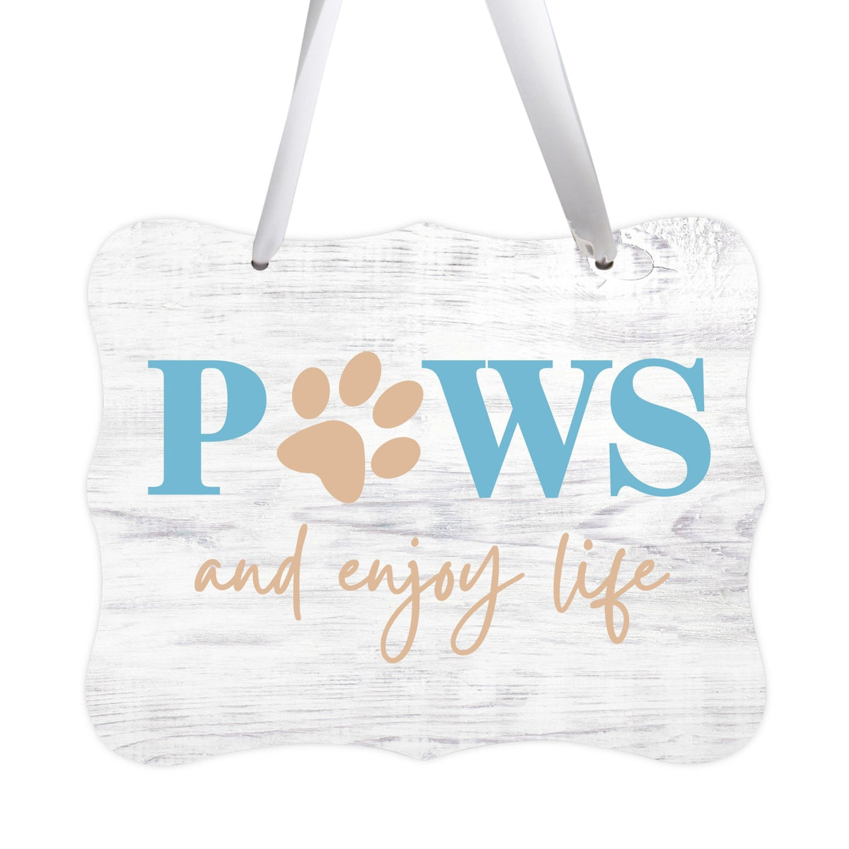 Inspirational Hanging Ribbon Wall Sign for Pet - LifeSong Milestones