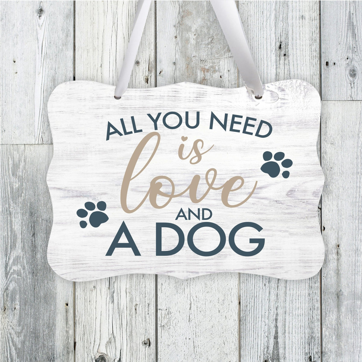 Inspirational Hanging Ribbon Wall Sign for Pet - LifeSong Milestones