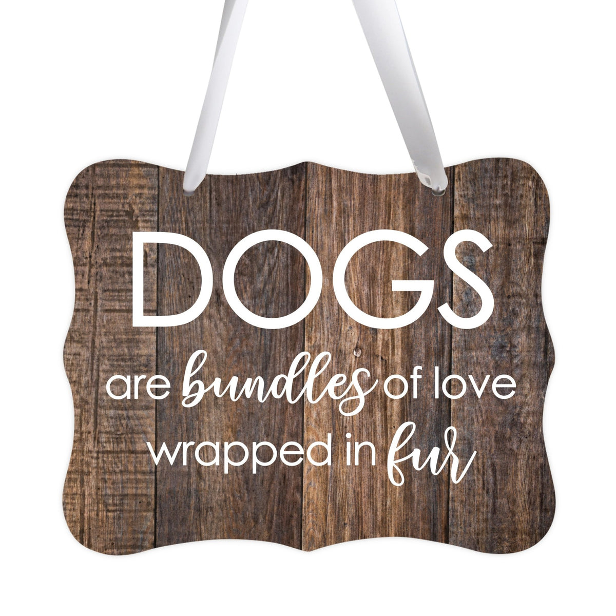 Inspirational Hanging Ribbon Wall Sign for Pet - LifeSong Milestones