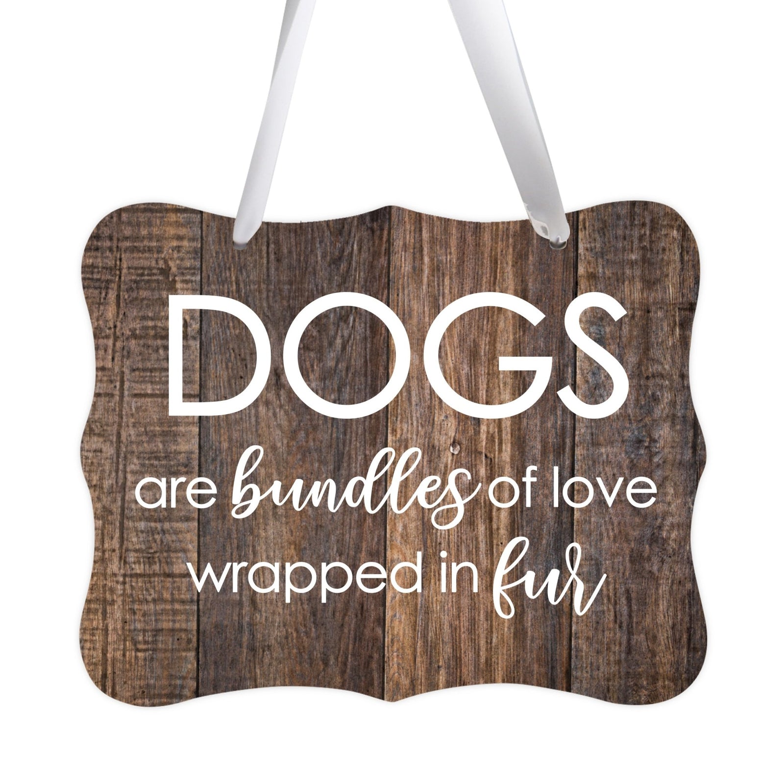 Inspirational Hanging Ribbon Wall Sign for Pet - LifeSong Milestones