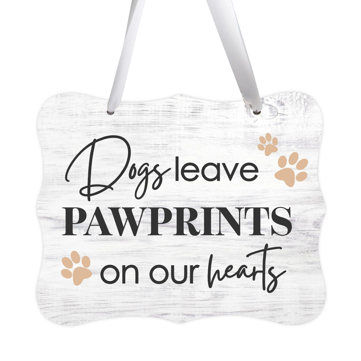 Inspirational Hanging Ribbon Wall Sign for Pet - LifeSong Milestones