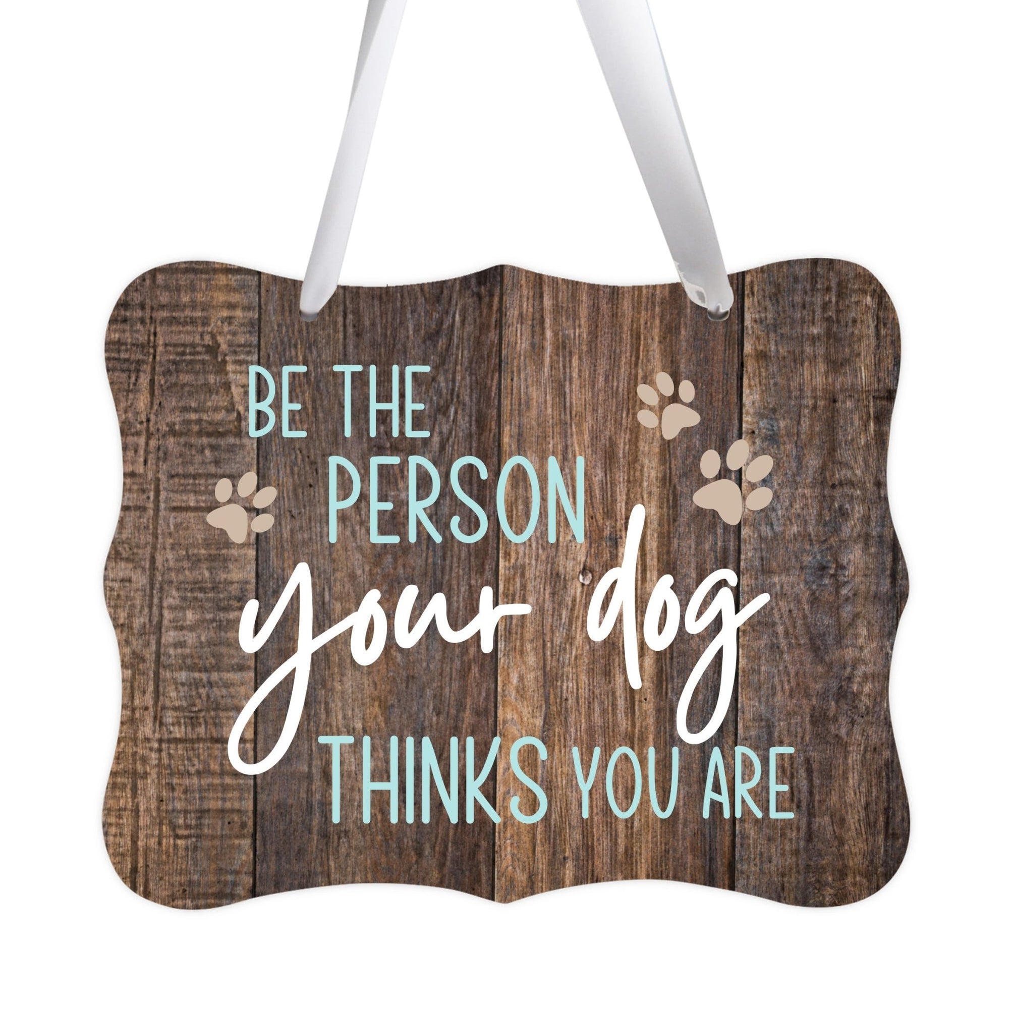 Inspirational Hanging Ribbon Wall Sign for Pet - LifeSong Milestones
