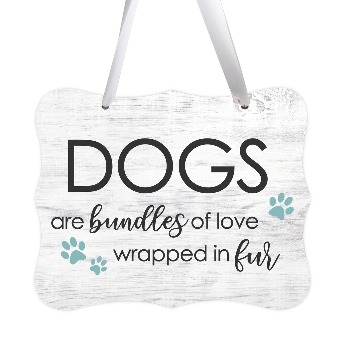 Inspirational Hanging Ribbon Wall Sign for Pet - LifeSong Milestones