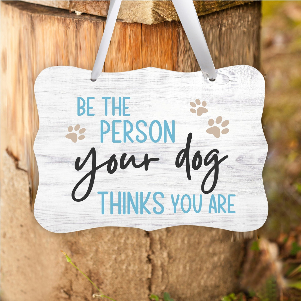 Inspirational Hanging Ribbon Wall Sign for Pet - LifeSong Milestones