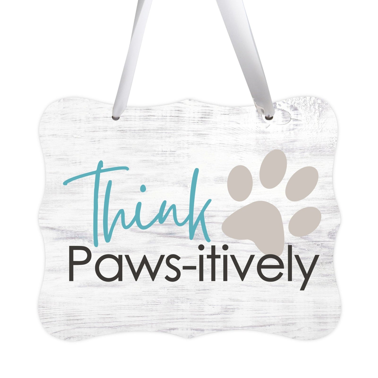 Inspirational Hanging Ribbon Wall Sign for Pet - LifeSong Milestones