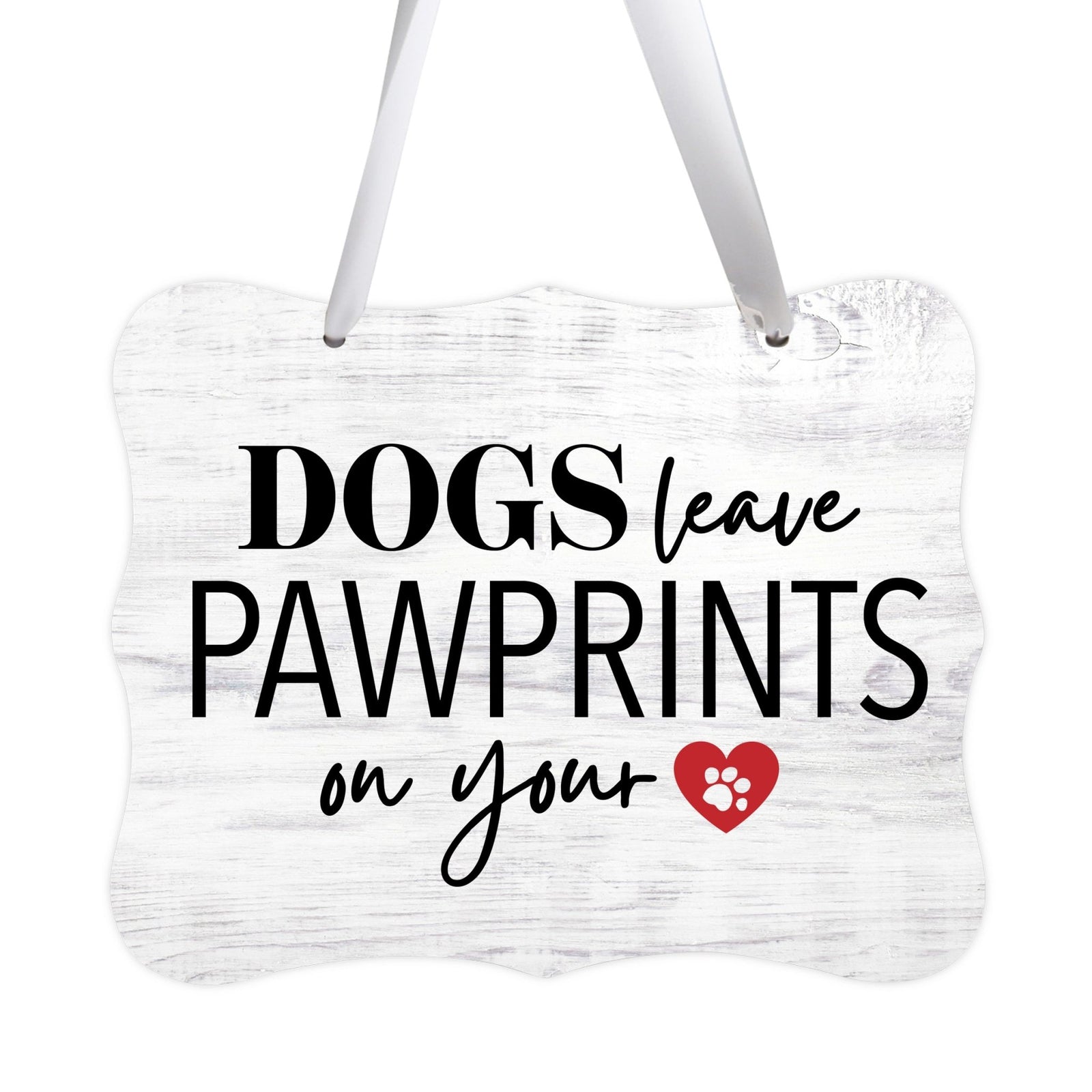 Inspirational Hanging Ribbon Wall Sign for Pet - LifeSong Milestones