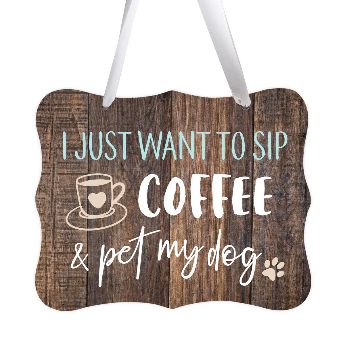 Inspirational Hanging Ribbon Wall Sign for Pet - LifeSong Milestones
