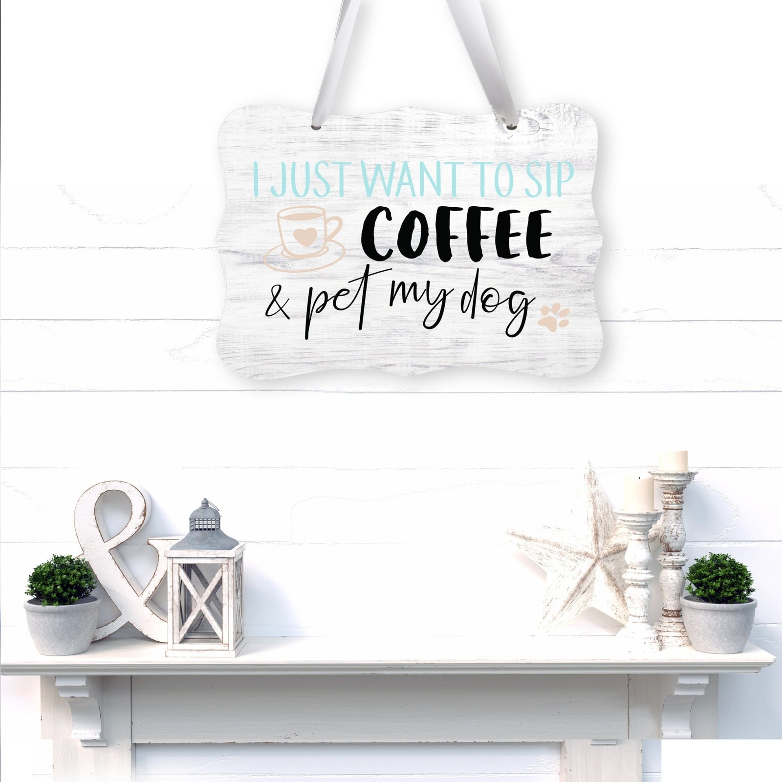 Inspirational Hanging Ribbon Wall Sign for Pet - LifeSong Milestones