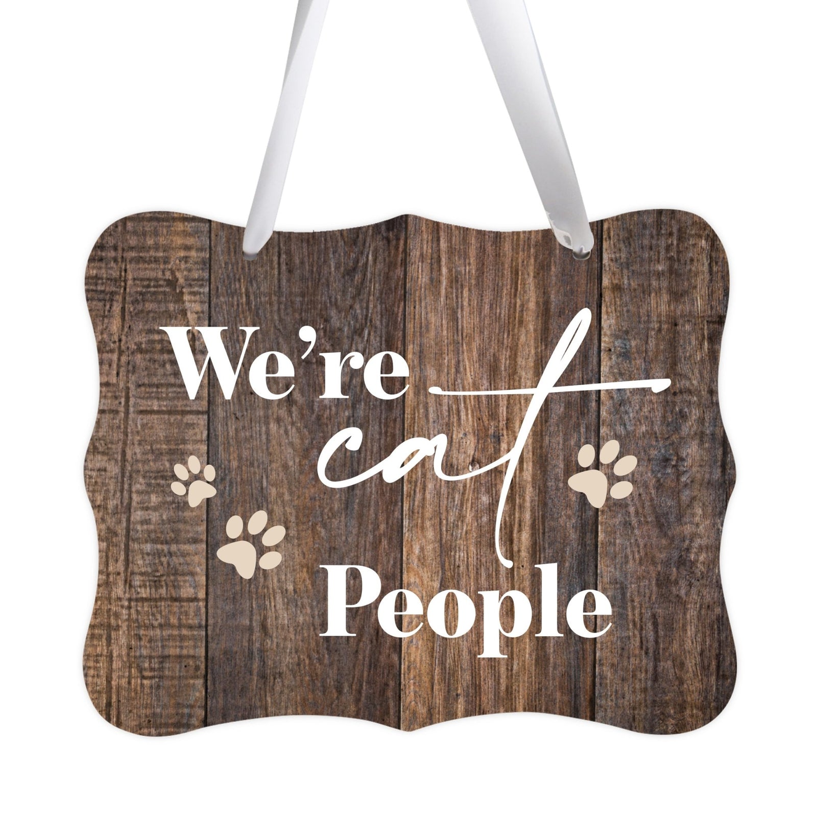 Inspirational Hanging Ribbon Wall Sign for Pet - LifeSong Milestones