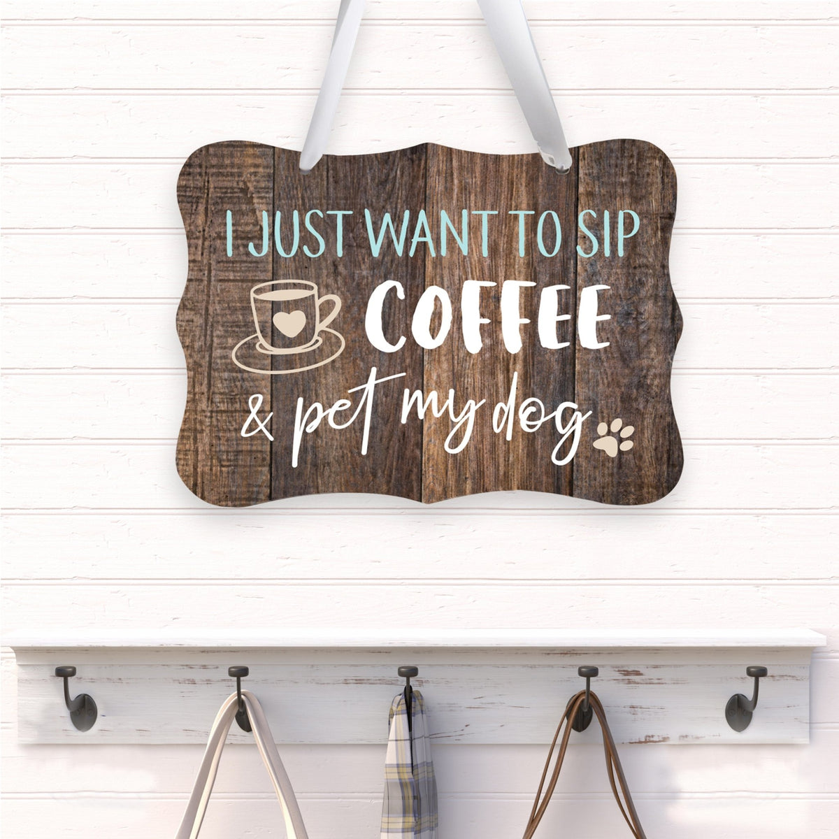 Inspirational Hanging Ribbon Wall Sign for Pet - LifeSong Milestones