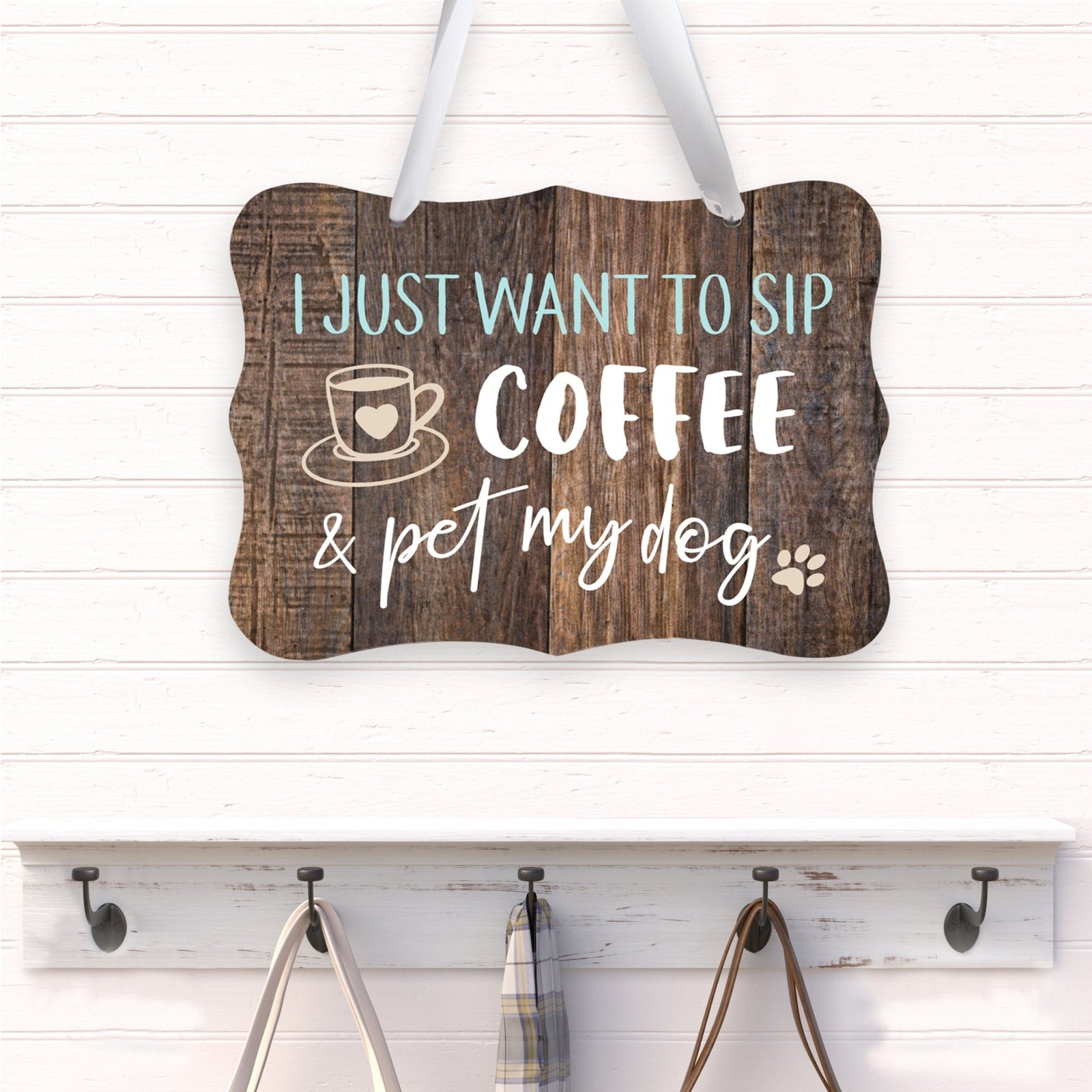 Inspirational Hanging Ribbon Wall Sign for Pet - LifeSong Milestones