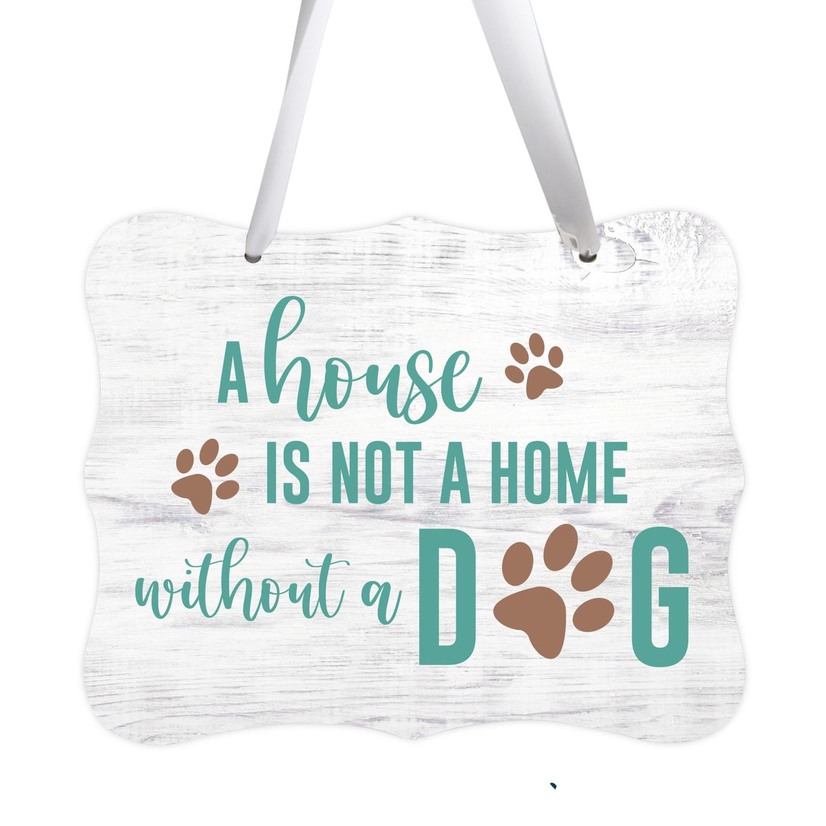 Inspirational Hanging Ribbon Wall Sign for Pet - LifeSong Milestones