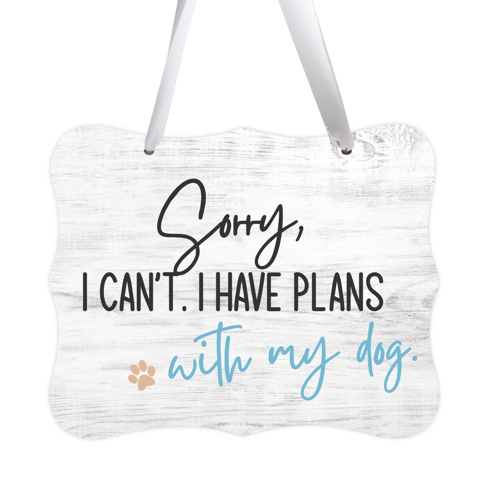 Inspirational Hanging Ribbon Wall Sign for Pet - LifeSong Milestones