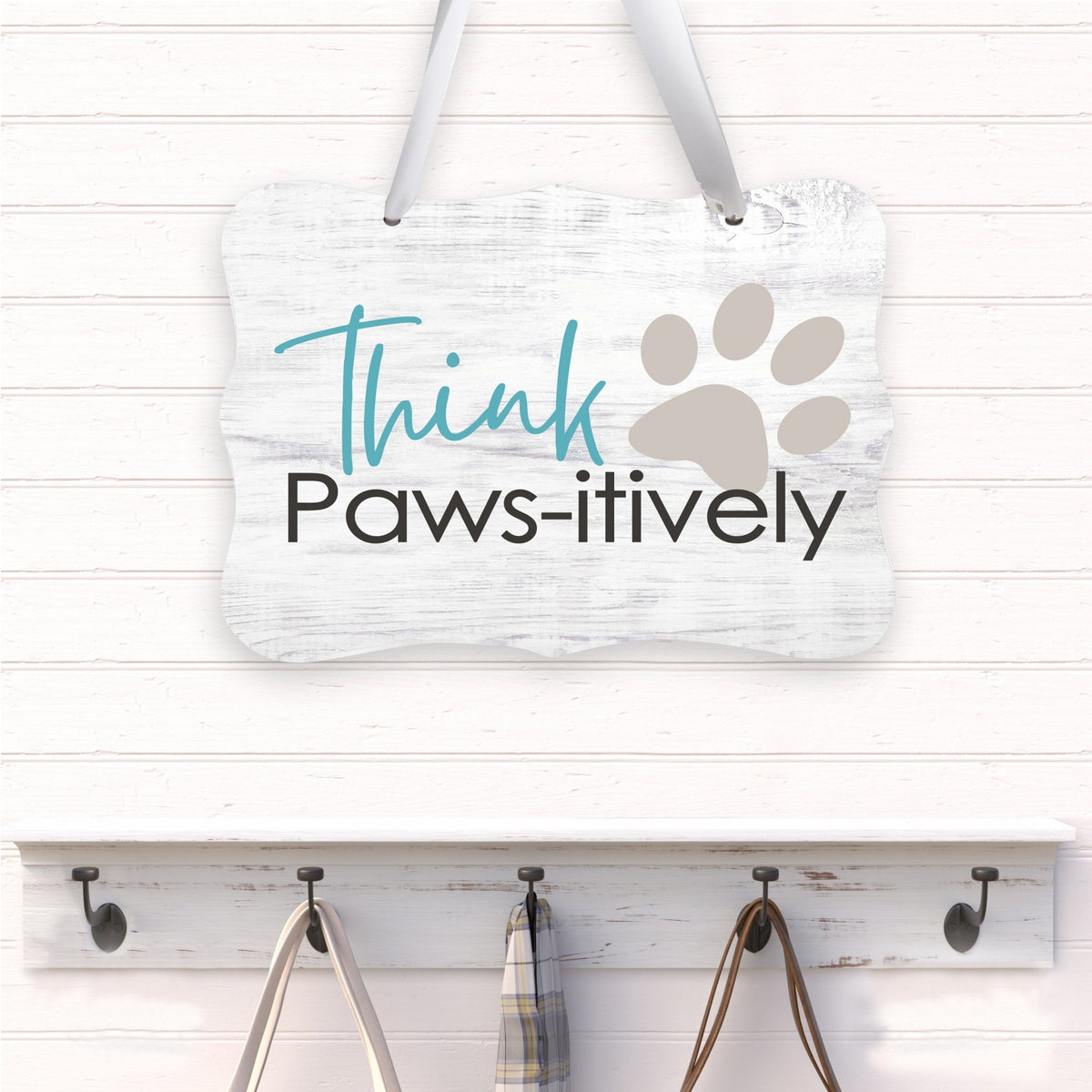 Inspirational Hanging Ribbon Wall Sign for Pet - LifeSong Milestones