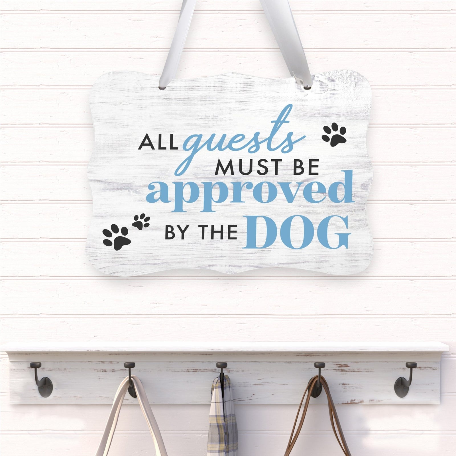 Inspirational Hanging Ribbon Wall Sign for Pet - LifeSong Milestones