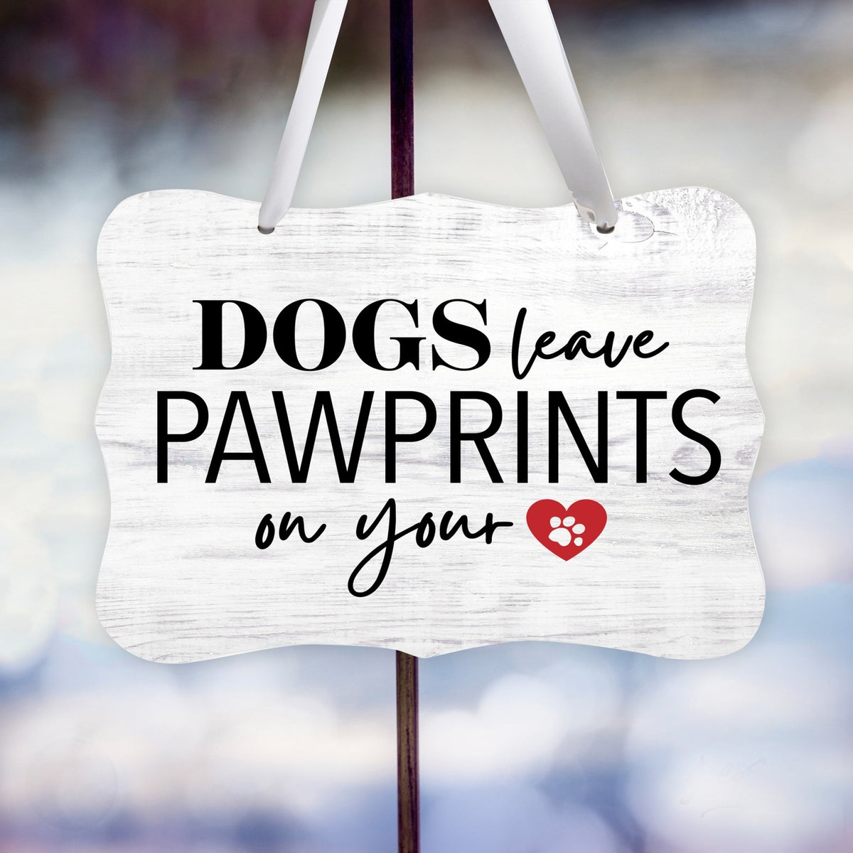 Inspirational Hanging Ribbon Wall Sign for Pet - LifeSong Milestones