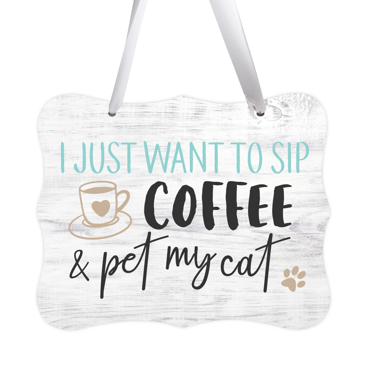 Inspirational Hanging Ribbon Wall Sign for Pet - LifeSong Milestones