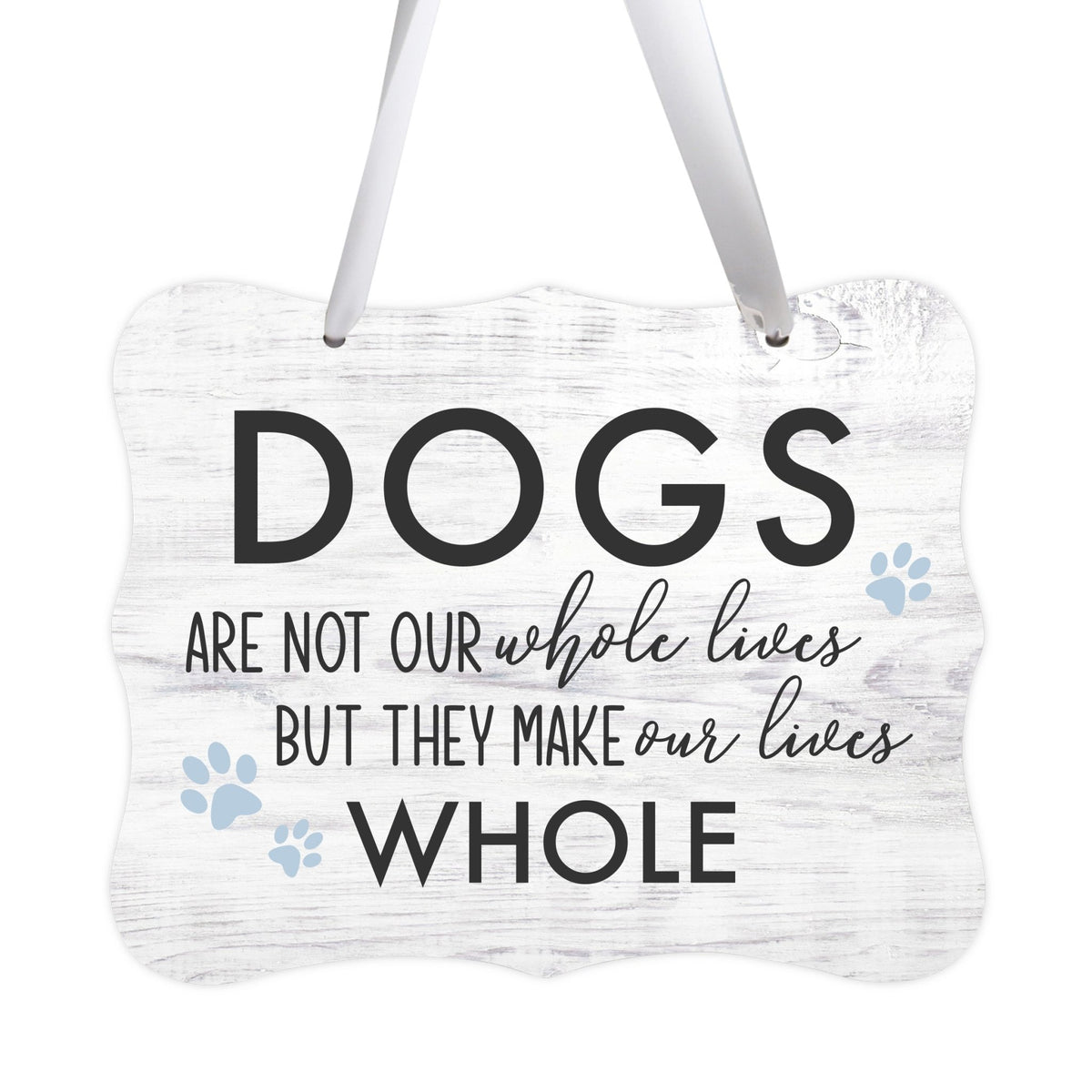 Inspirational Hanging Ribbon Wall Sign for Pet - LifeSong Milestones