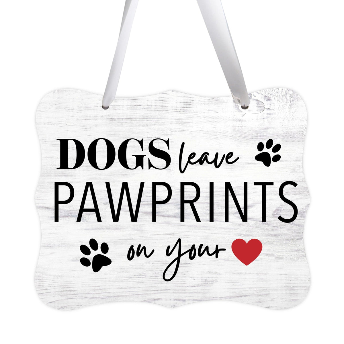 Inspirational Hanging Ribbon Wall Sign for Pet - LifeSong Milestones