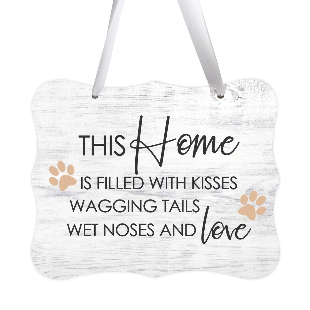 Inspirational Hanging Ribbon Wall Sign for Pet - LifeSong Milestones